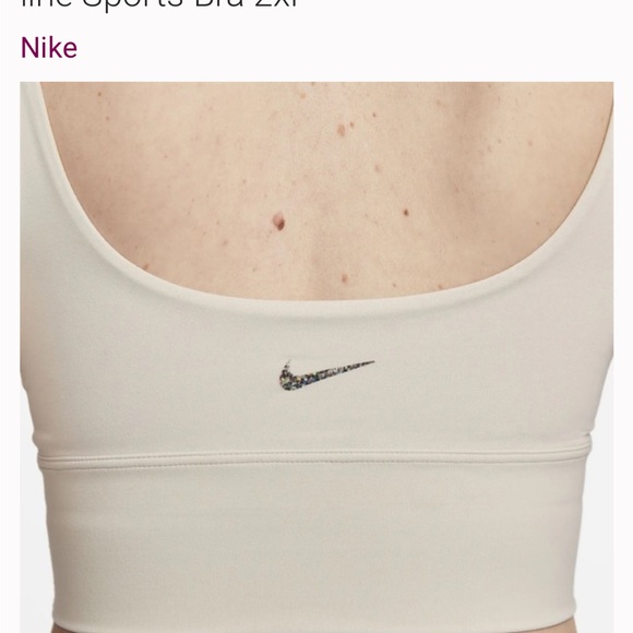 Nike Alate Solo Dri-FIT Longline Sports Bra Size Large - Picture 8 of 8